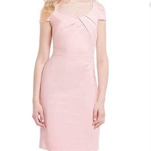 Antonio Melani Ruched Dress Pink 8